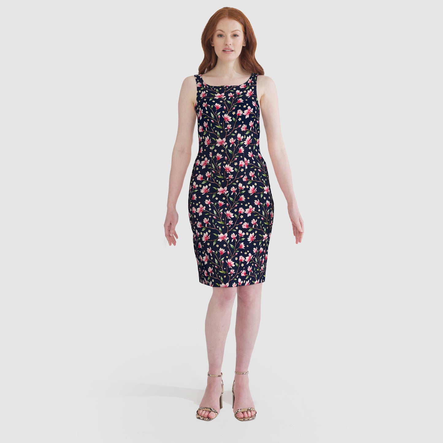 Printed Shift Dress