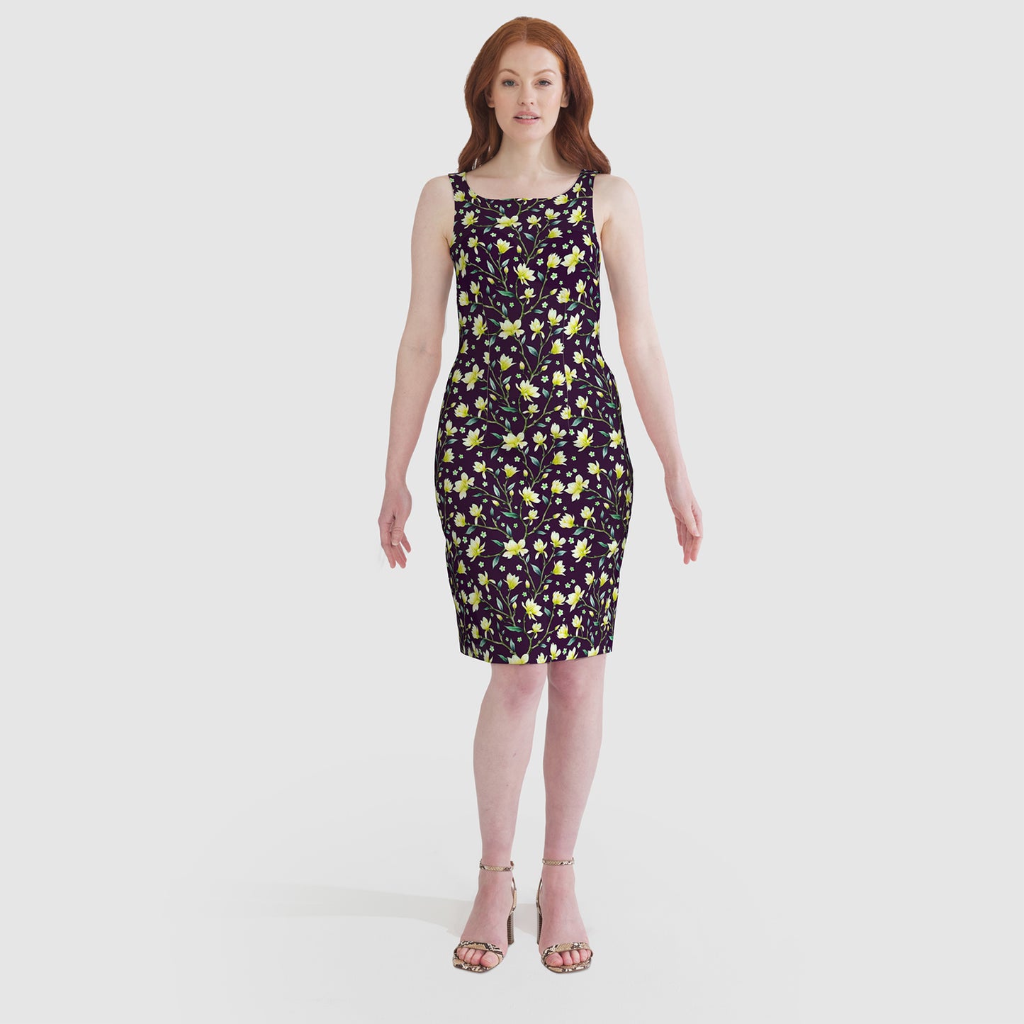 Printed Shift Dress